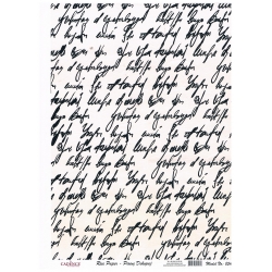 Papier ryżowy format A4 ( 054 ) napisy